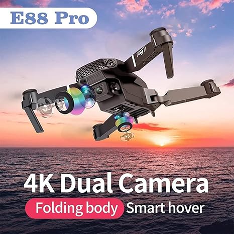 Dron E88 Pro Doble Cámara 4k