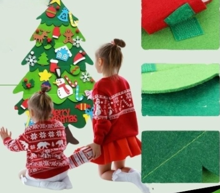 Árbol navidad fieltro (32PCS)