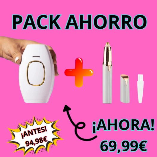 PACKS Depiladora laser IPL