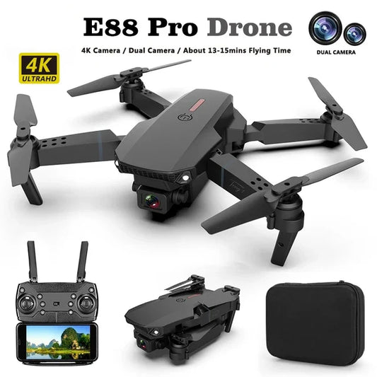 Dron E88 Pro Doble Cámara 4k